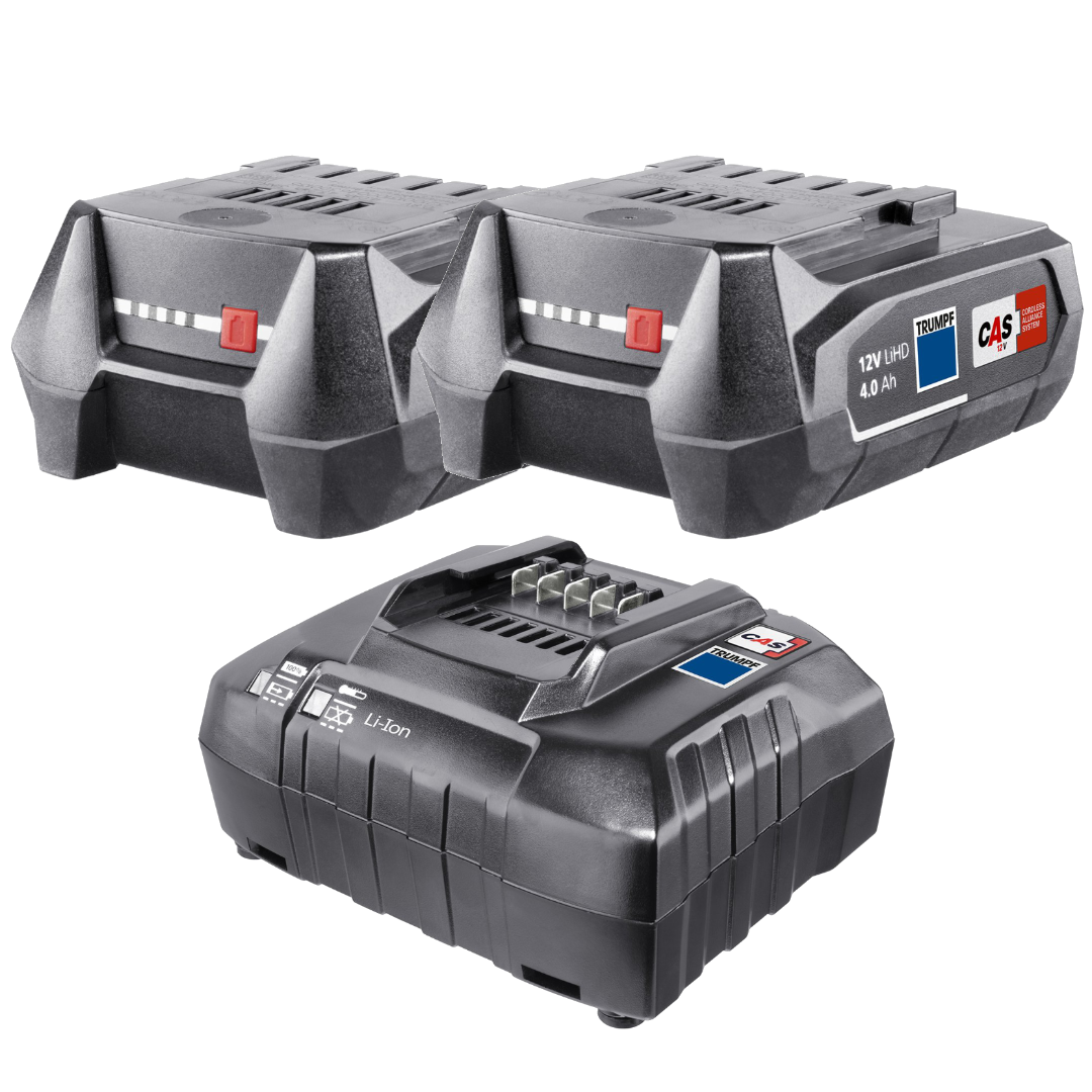 12V TRUMPF Cordless Battery & Charger Set
