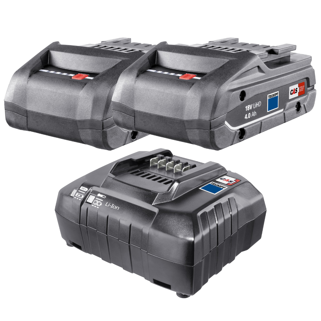 18V TRUMPF Cordless Battery & Charger Set