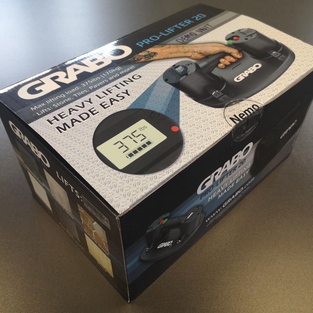 GRABO PRO - Automatic Hand-Held Vacuum Lifter with Digital Display
