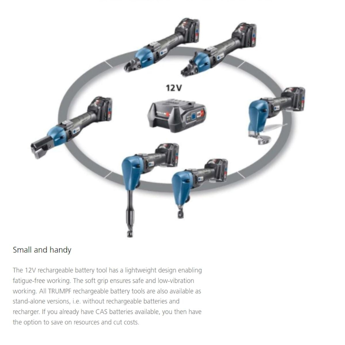 TRUMPF TruTool S160 Shears (Body Only - No Battery) - Cordless 12V