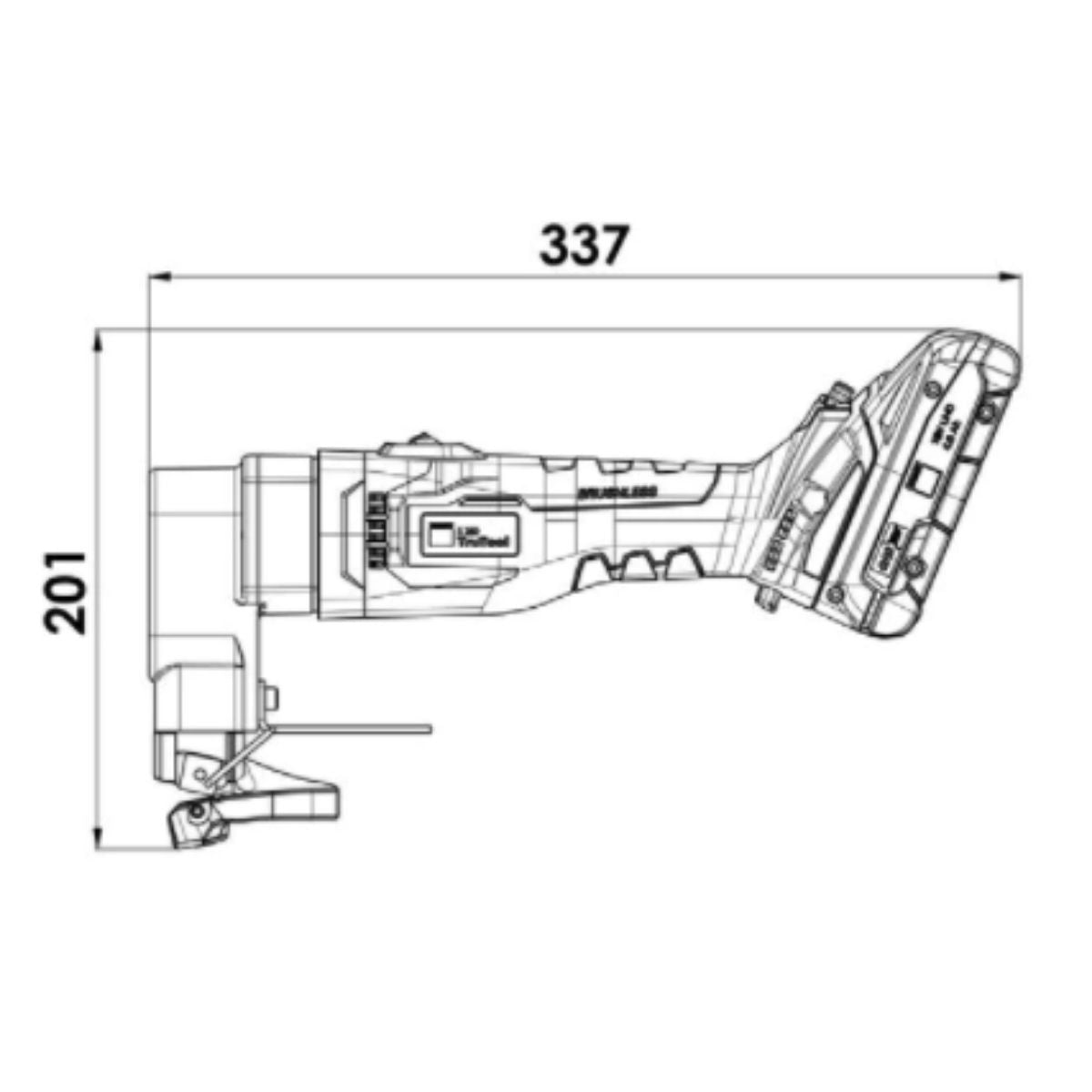TRUMPF TruTool S250 Shears (Body Only - No Battery) - Cordless 18V