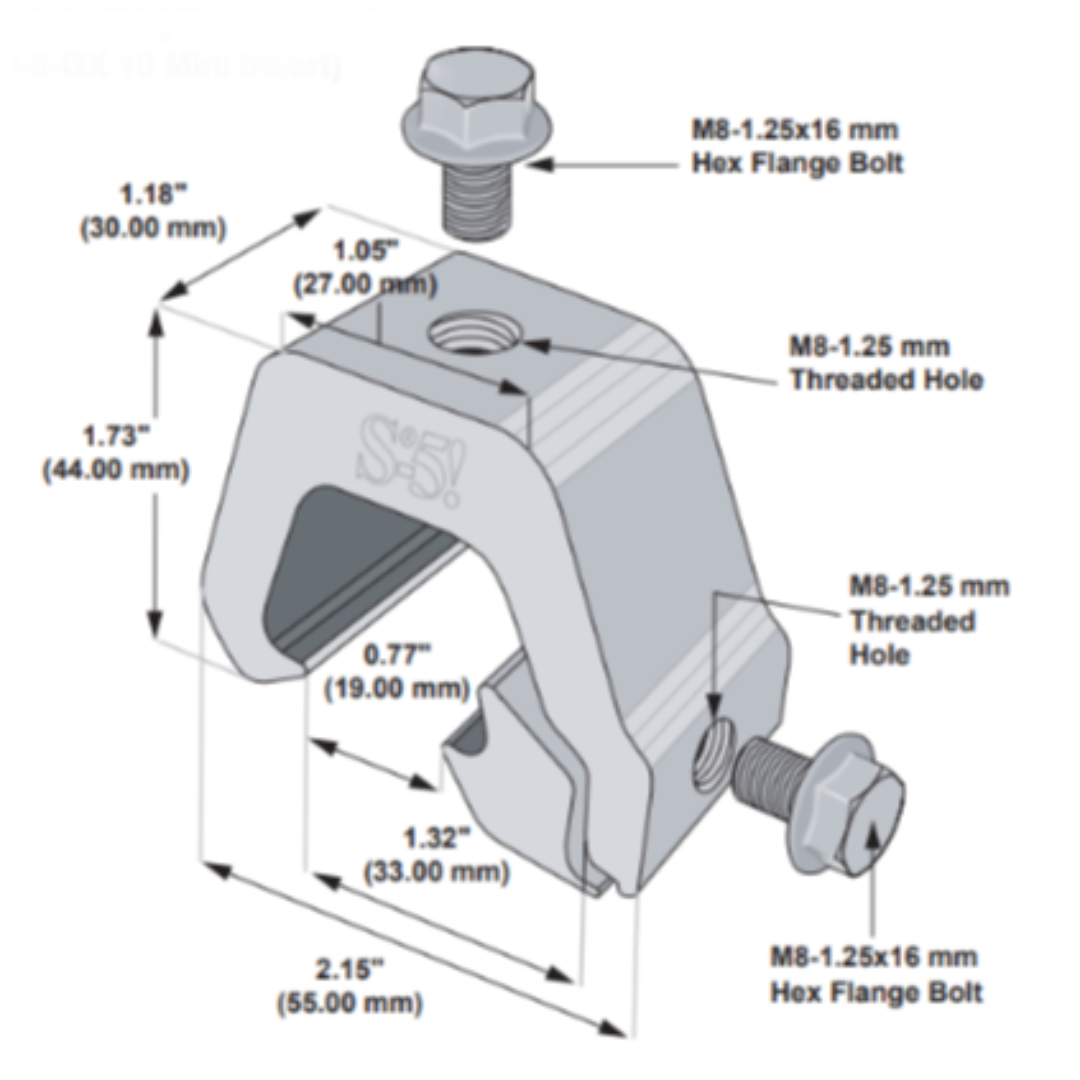 S5! K Grip Mini Clamp