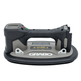 GRABO power tool on a gray background
