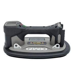 GRABO power tool on a gray background