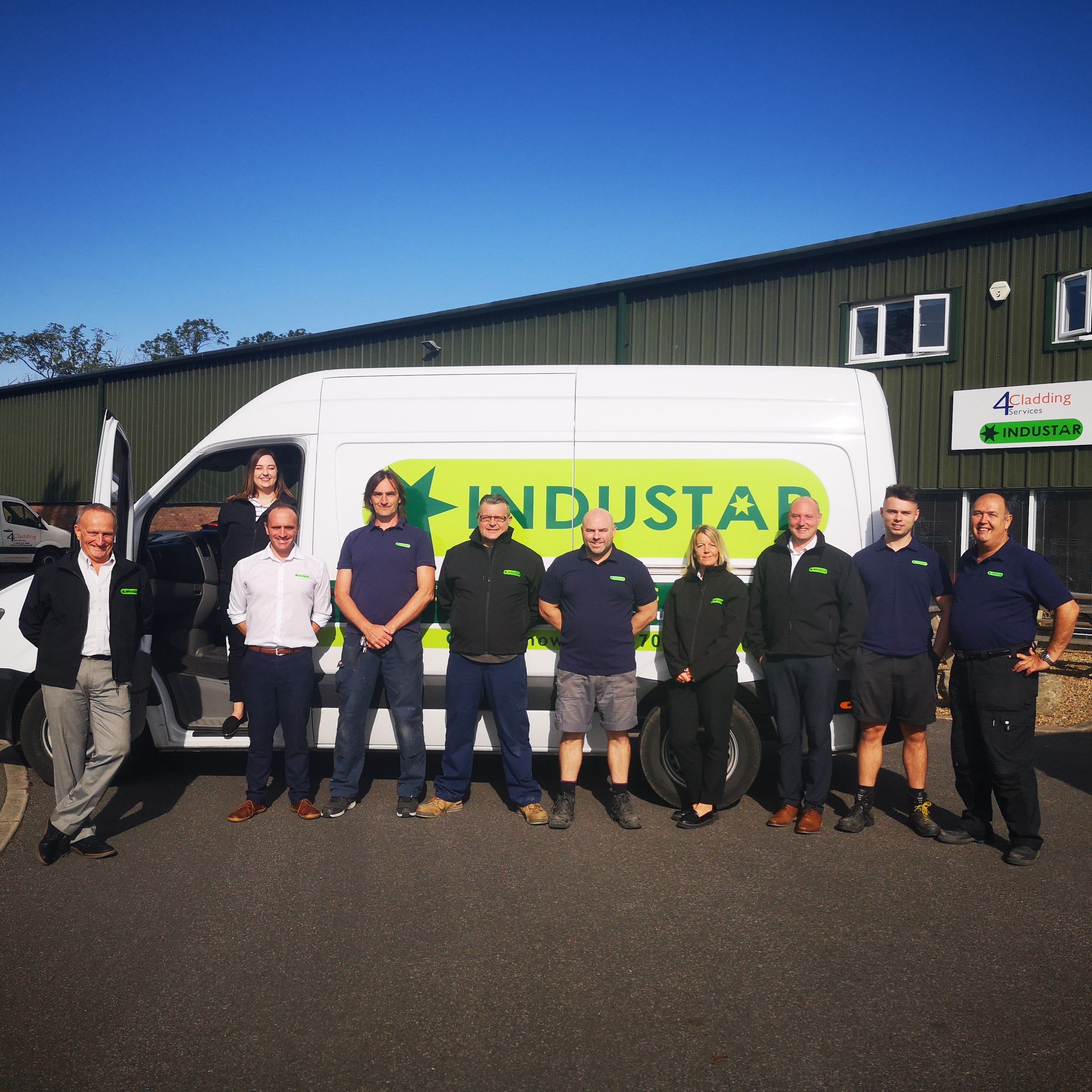 cladding mate and industar team