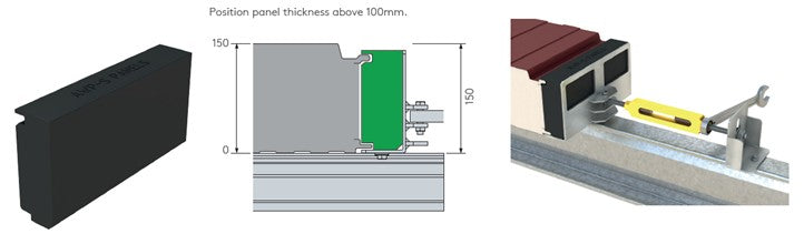 Kingspan Vertical Wall Installation Clamp