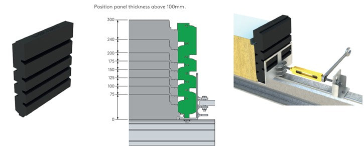 Kingspan Vertical Wall Installation Clamp