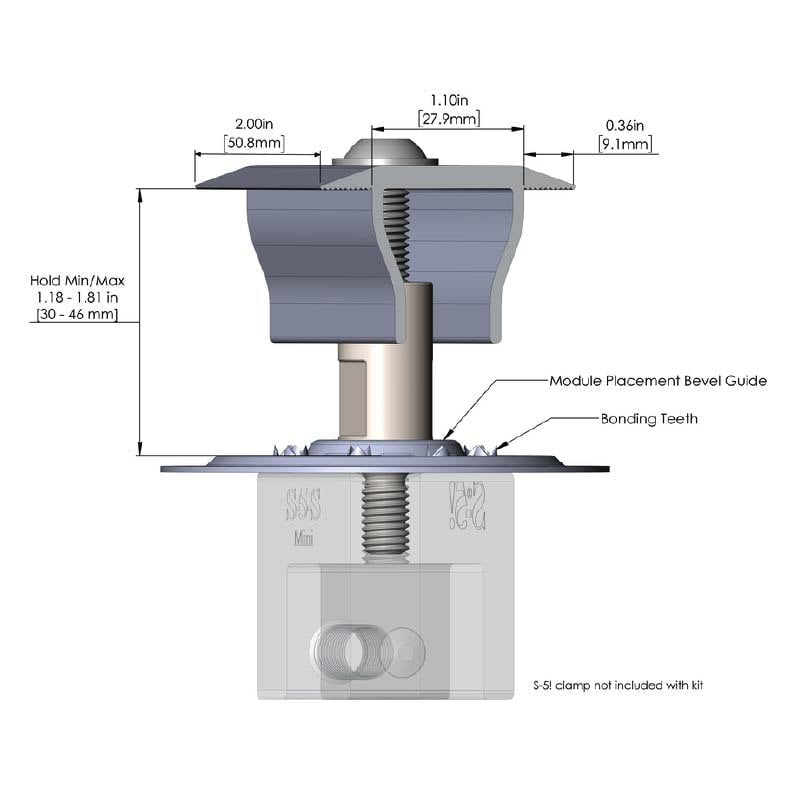 Quick Mount PV QM JBX RF01 B1 Comp Shingle Roofs JayBox Junction Box Quick Mount PV QM JBX RF01 B1 Comp Shingle Roofs JayBox Junction Box